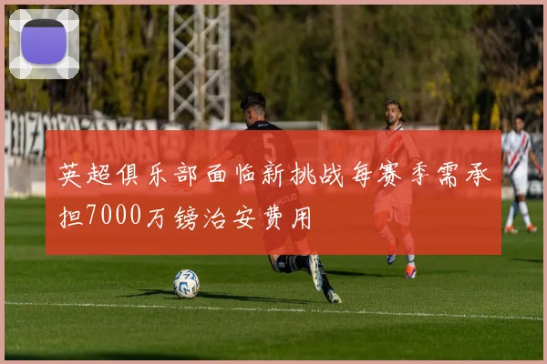 英超俱乐部面临新挑战每赛季需承担7000万镑治安费用